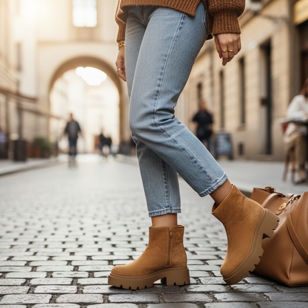 No Boundaries Lug Sole Ankle Boots - Picture 5 of 10